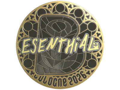 Sticker | esenthial (Gold) | Cologne 2026