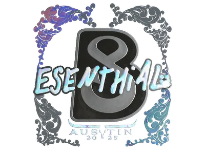 Sticker | esenthial (Holo) | Austin 2025