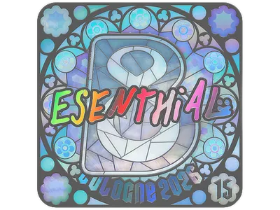 Sticker | esenthial (Holo, Ranked) | Cologne 2026
