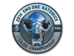 Sticker | ESL Skull (Foil) | Katowice 2014