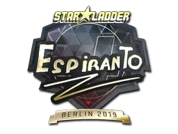 Sticker | EspiranTo (Gold) | Berlin 2019