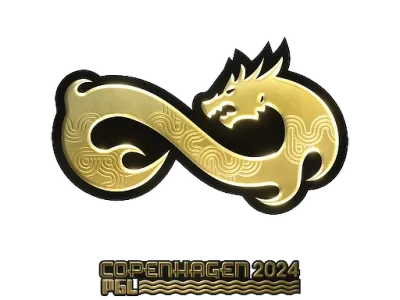 Sticker | Eternal Fire (Gold) | Copenhagen 2024