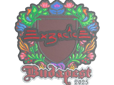 Sticker | Ex3rcice (Embroidered) | Budapest 2025
