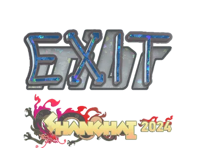 Sticker | exit (Glitter) | Shanghai 2024