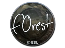 Sticker | f0rest (Foil) | Katowice 2019