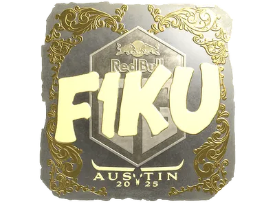Sticker | F1KU (Gold) | Austin 2025