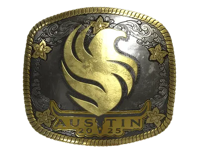 Sticker | Falcons (Gold) | Austin 2025