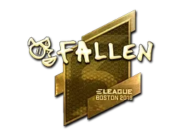 Sticker | FalleN (Gold) | Boston 2018