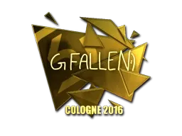 Sticker | FalleN (Gold) | Cologne 2016