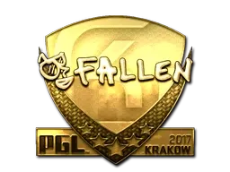 Sticker | FalleN (Gold) | Krakow 2017