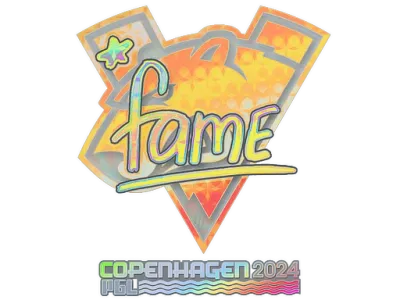 Sticker | fame (Holo) | Copenhagen 2024