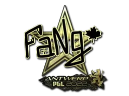 Sticker | FaNg (Gold) | Antwerp 2022