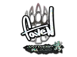 Sticker | faveN (Glitter) | Antwerp 2022