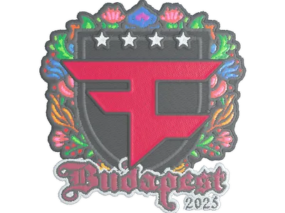 Sticker | FaZe Clan (Embroidered) | Budapest 2025