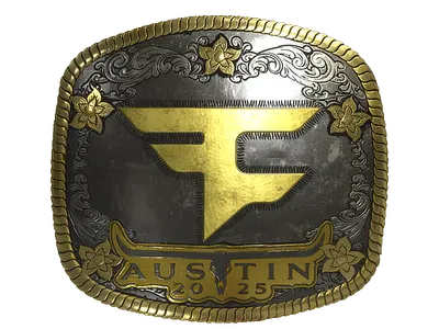 Sticker | FaZe Clan (Gold) | Austin 2025