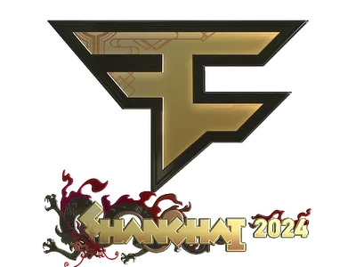 Sticker | FaZe Clan (Gold) | Shanghai 2024