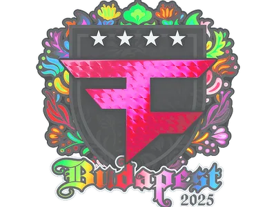 Sticker | FaZe Clan (Holo) | Budapest 2025