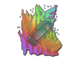 Sticker | Fire in the Hole (Holo)