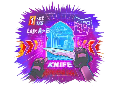 Sticker | First Lap (Holo)