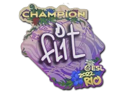 Sticker | FL1T (Champion) | Rio 2022