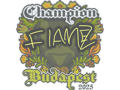 Sticker | FlameZ (Champion) | Budapest 2025