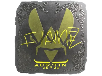 Sticker | FlameZ (Foil) | Austin 2025
