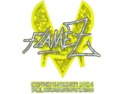 Sticker | FlameZ (Glitter) | Copenhagen 2024