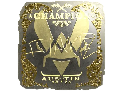 Sticker | FlameZ (Gold, Champion) | Austin 2025