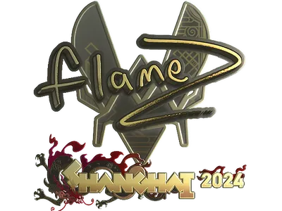 Sticker | FlameZ (Gold) | Shanghai 2024