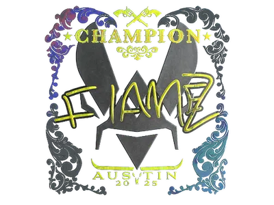 Sticker | FlameZ (Holo, Champion) | Austin 2025