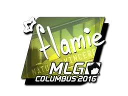 Sticker | flamie (Foil) | MLG Columbus 2016