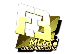 Sticker | Flipsid3 Tactics (Gold) | MLG Columbus 2016