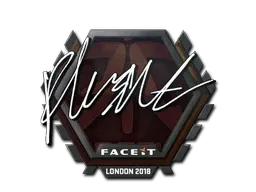 Sticker | flusha | London 2018