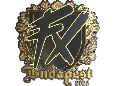 Sticker | Fluxo (Gold) | Budapest 2025