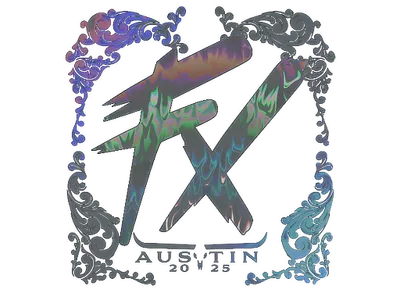 Sticker | Fluxo (Holo) | Austin 2025