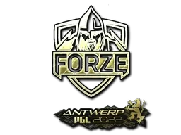 Sticker | forZe eSports (Gold) | Antwerp 2022