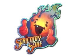 Sticker | Friendly Fire (Holo)