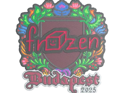 Sticker | frozen (Embroidered) | Budapest 2025