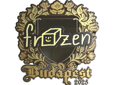 Sticker | frozen (Gold) | Budapest 2025