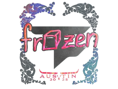 Sticker | frozen (Holo) | Austin 2025