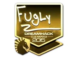 Sticker | FugLy (Gold) | Cluj-Napoca 2015