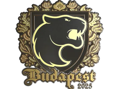 Sticker | FURIA (Gold) | Budapest 2025