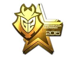 Sticker | G2 Esports (Gold) | Cluj-Napoca 2015