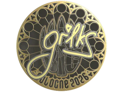 Sticker | gr1ks (Gold) | Cologne 2026