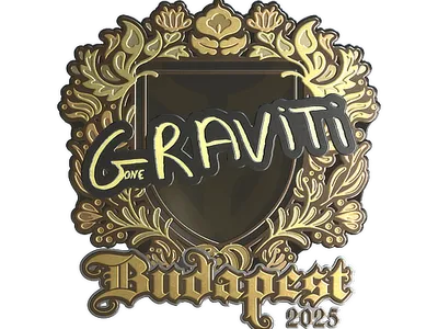 Sticker | Graviti (Gold) | Budapest 2025