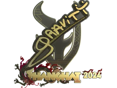 Sticker | Graviti (Gold) | Shanghai 2024