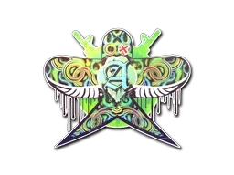 Sticker | Green Swallow