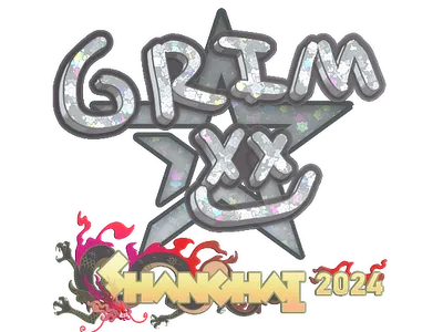 Sticker | Grim (Glitter) | Shanghai 2024