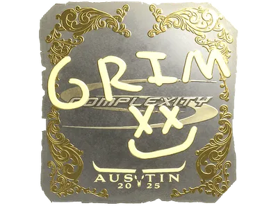 Sticker | Grim (Gold) | Austin 2025