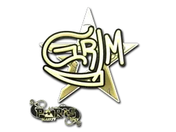 Sticker | Grim (Gold) | Paris 2023